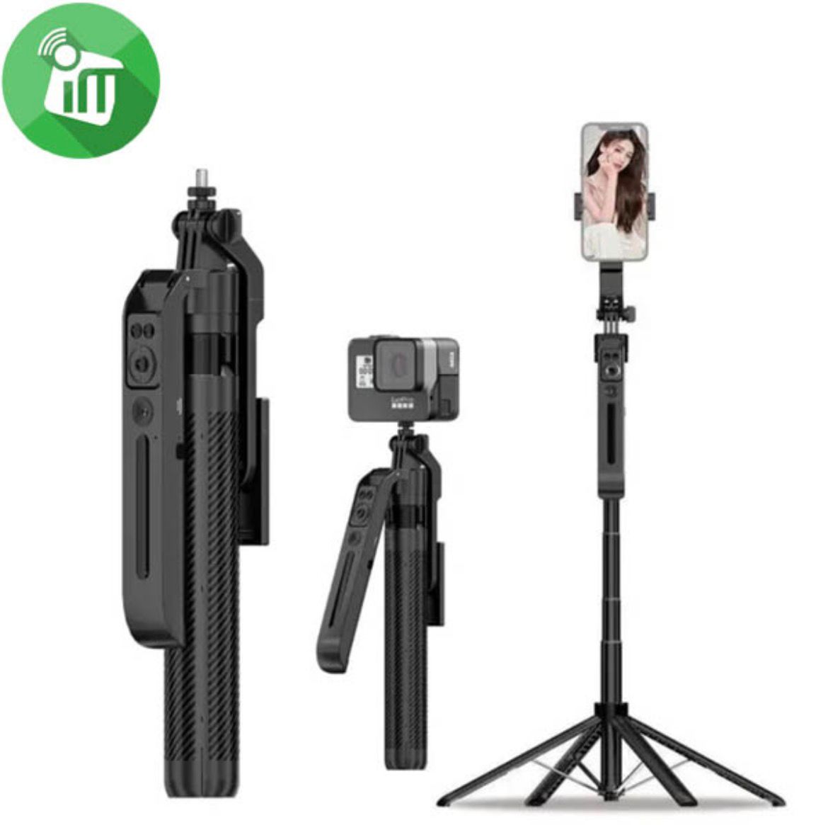 🤖 C12 AI Tracking Akıllı Selfie Çubuğu (1.8 m)