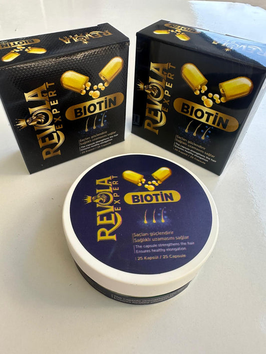 Revola Expert Biotin Saç Bakım Kapsülleri — 25 Adet