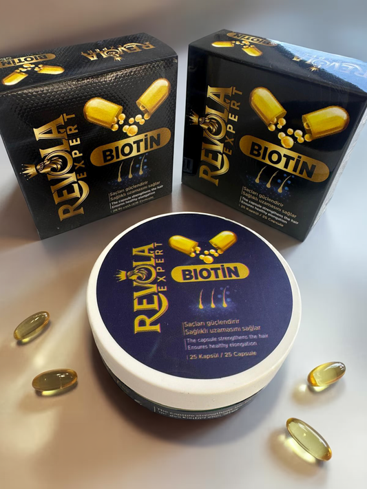 Revola Expert Biotin Saç Bakım Kapsülleri — 25 Adet