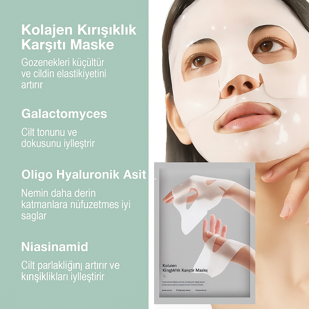 💧 Deep Collagen Anti Wrinkle Lifting Maske