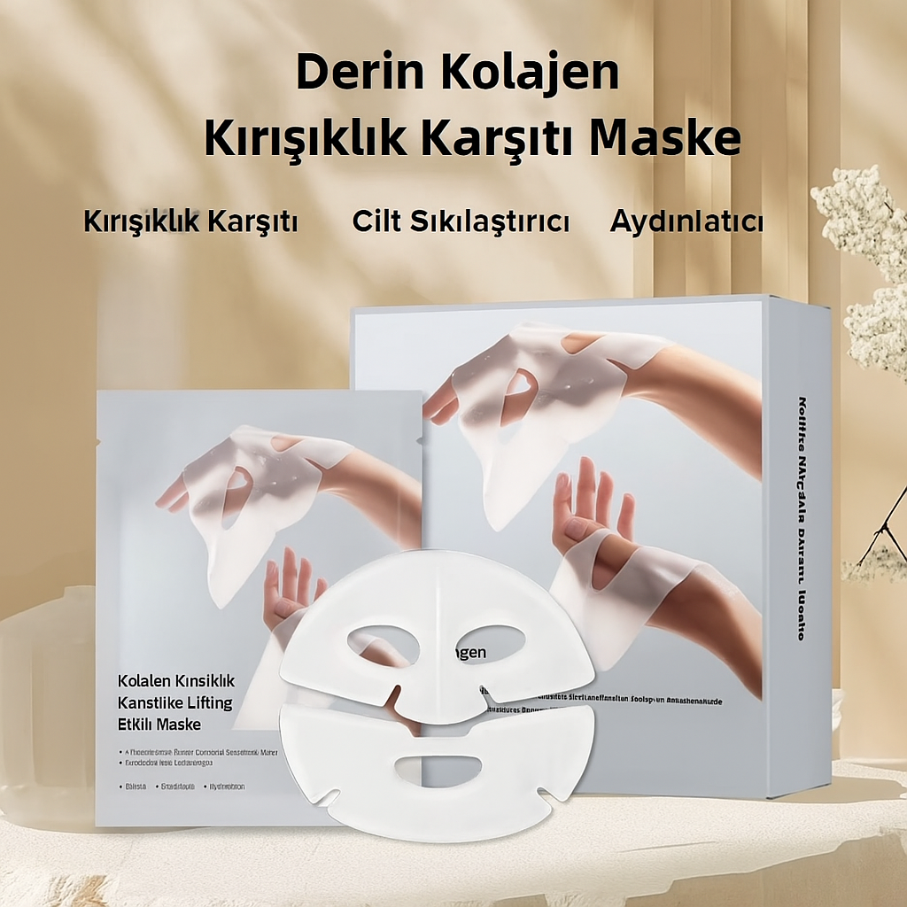 💧 Deep Collagen Anti Wrinkle Lifting Maske